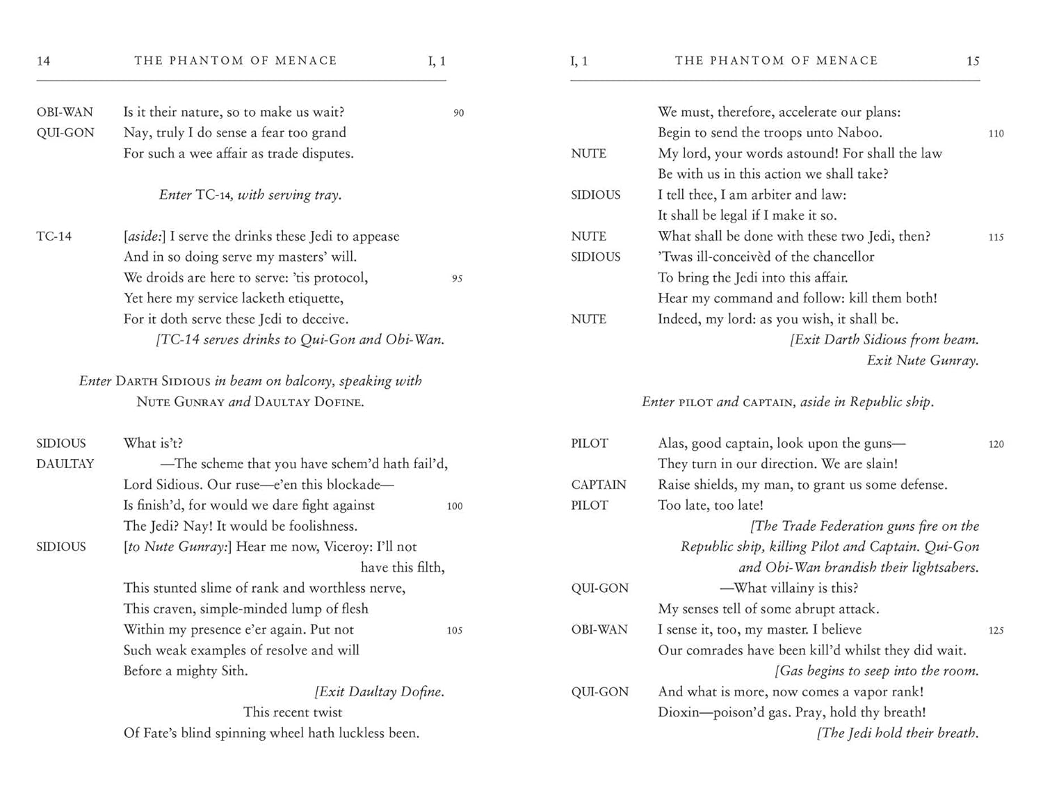 William Shakespeare's The Phantom of Menace: Star Wars Part the First (Shakespeare Star Wars, 1)