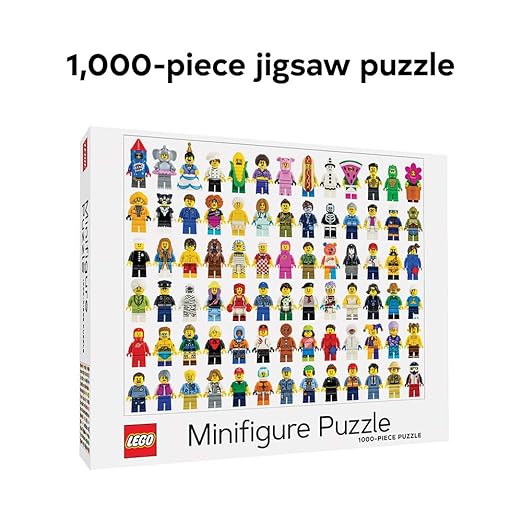 LEGO® Minifigure 1000-Piece Puzzle