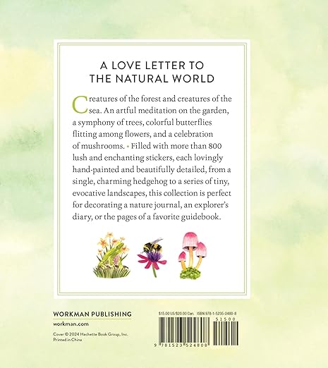 A Nature Lover's Sticker Book