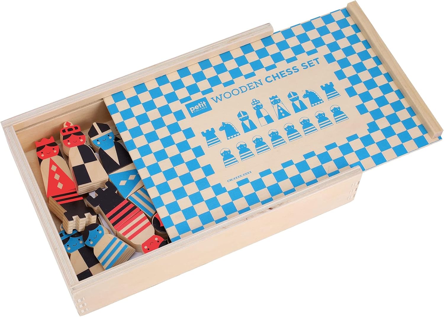 On the Move Wooden Chess Set