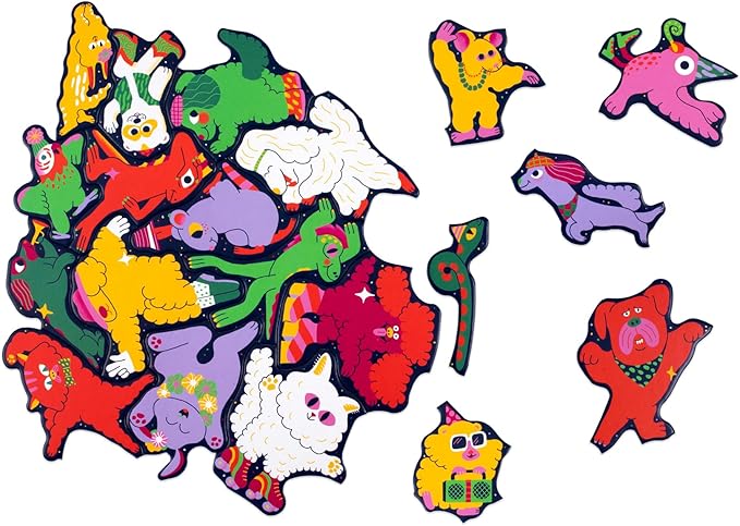 Pet Party - a shaped pieces puzzle