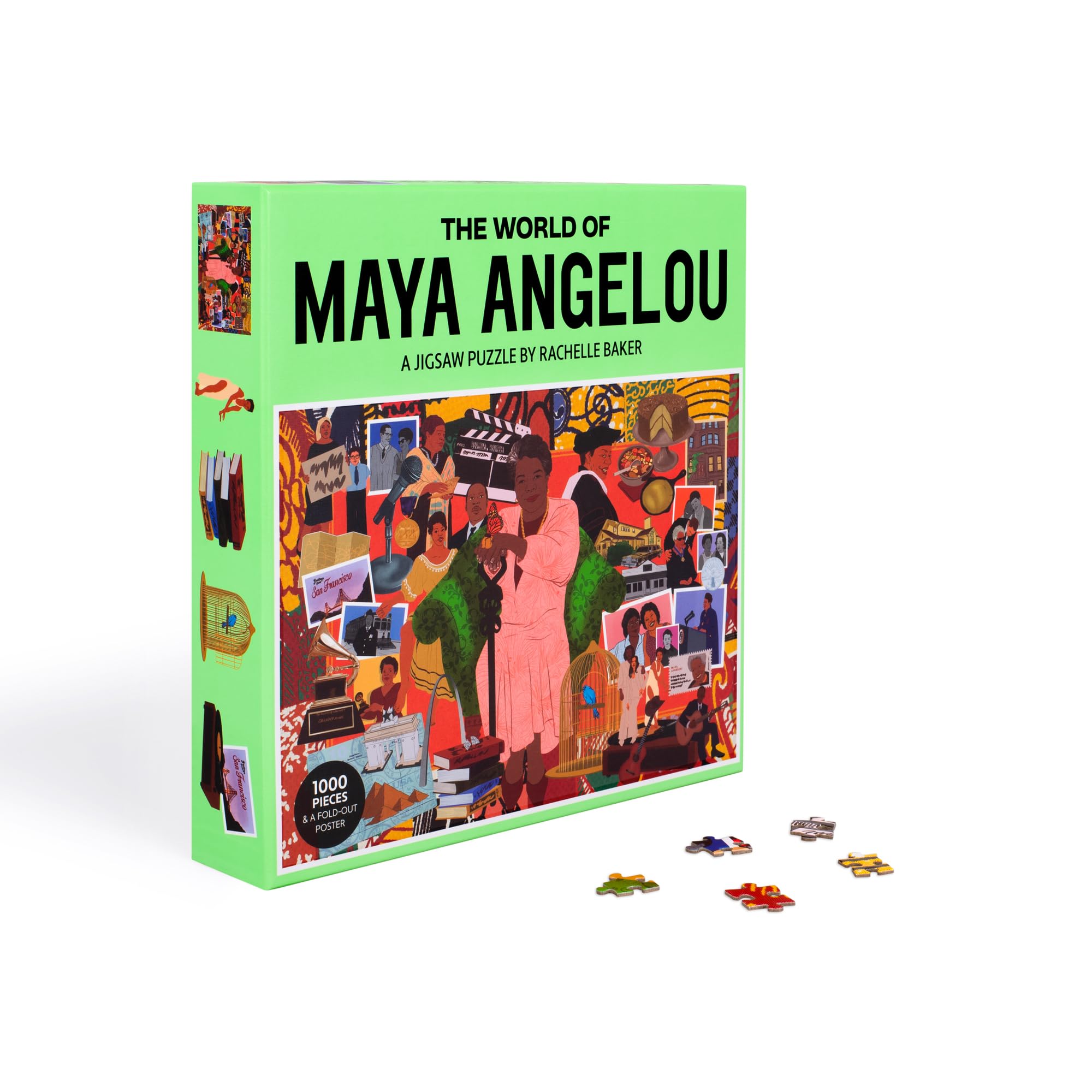The World of Maya Angelou: 1000-piece Jigsaw Puzzle