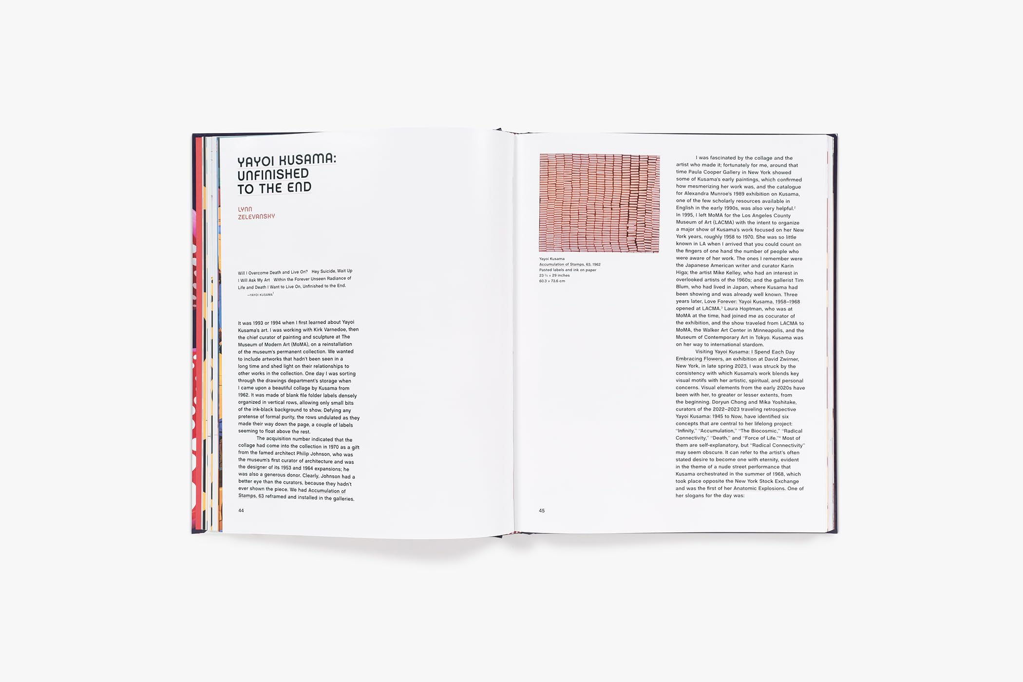 Yayoi Kusama: I Spend Each Day Embracing Flowers