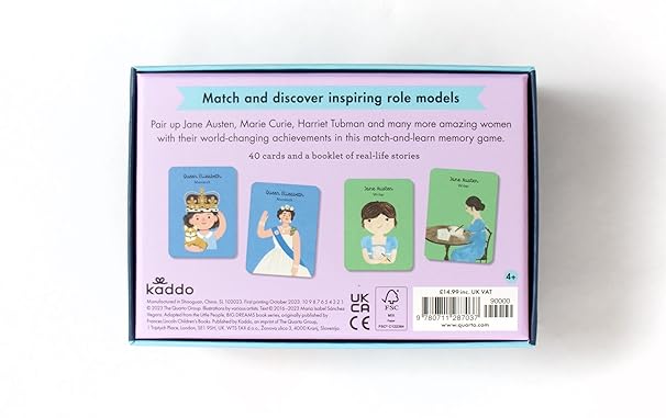 Little People, BIG DREAMS Amazing Women Memory Game