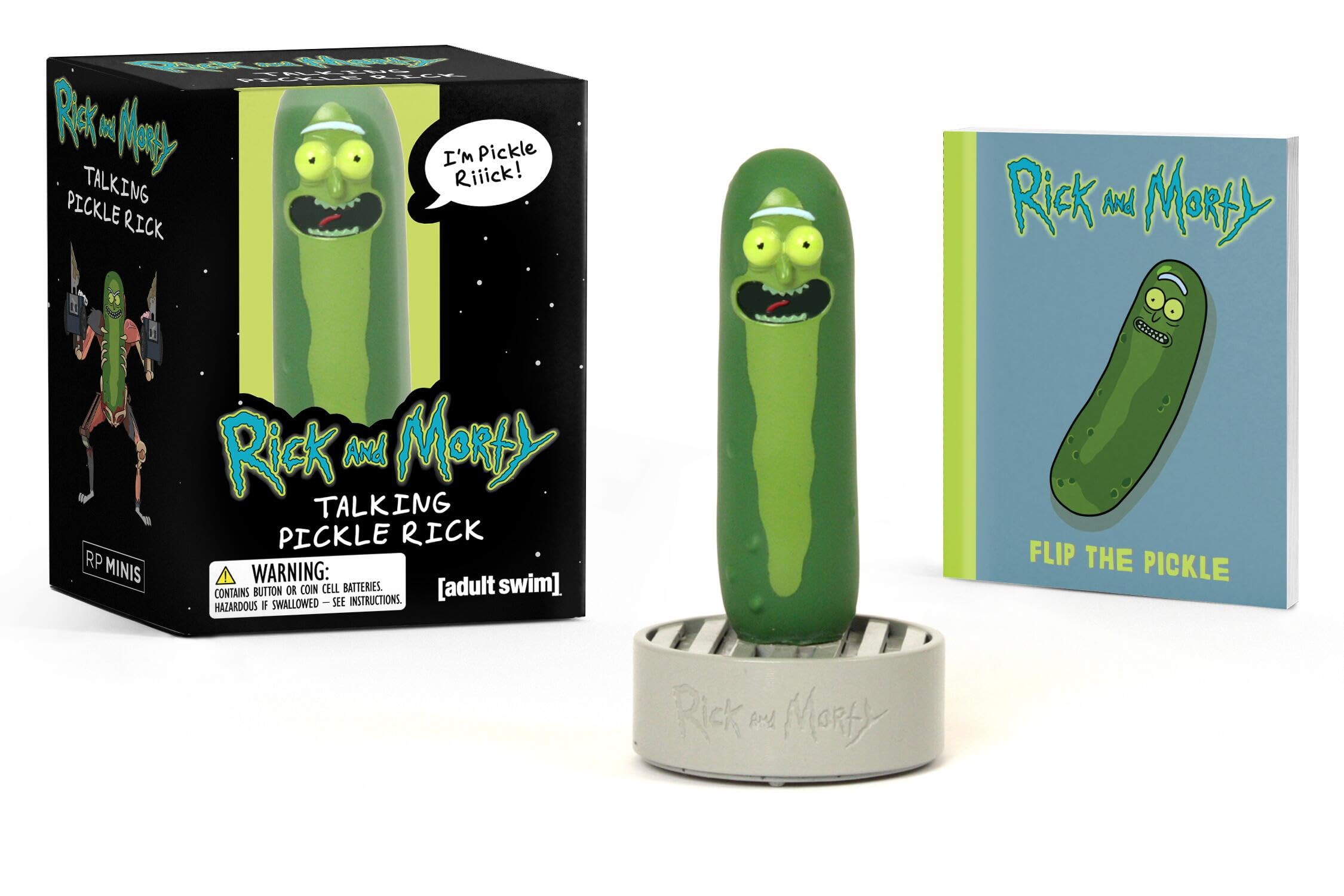 Rick and Morty: Talking Pickle Rick: Deluxe Mega Kit