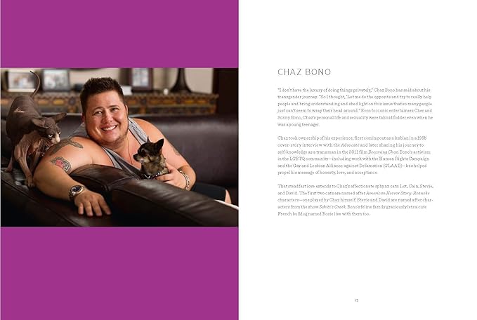 Queer Icons and Their Cats