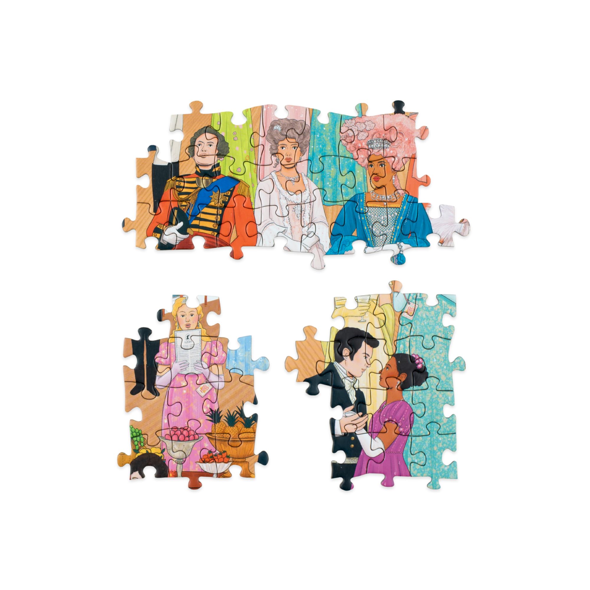 The World of Bridgerton: A 1000-piece jigsaw puzzle with over 30 characters to spot