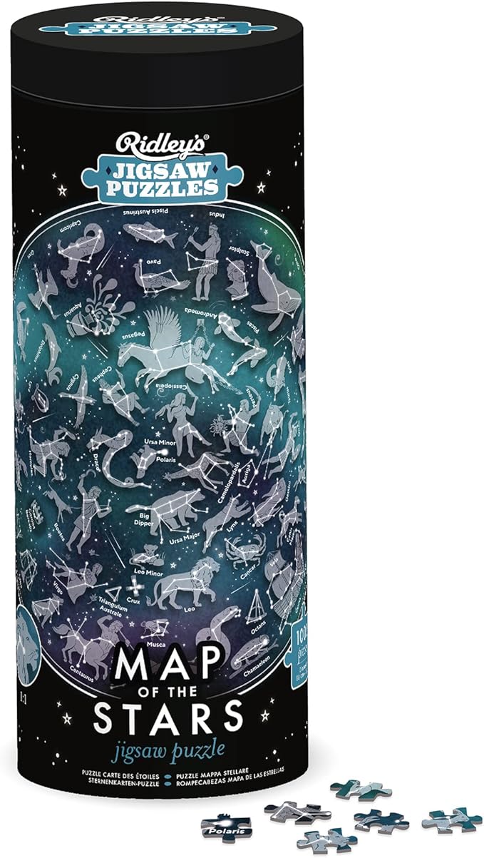 Map of the Stars Jigsaw Puzzle, Multicoloured, 1000 Pieces