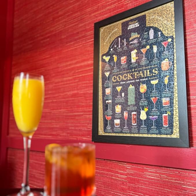 Cocktail Lovers 500-piece Jigsaw Puzzle