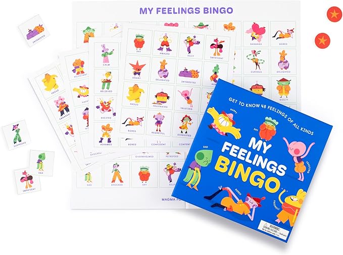 Laurence King My Feelings Bingo: Get To Know 48 Feelings of All Kinds