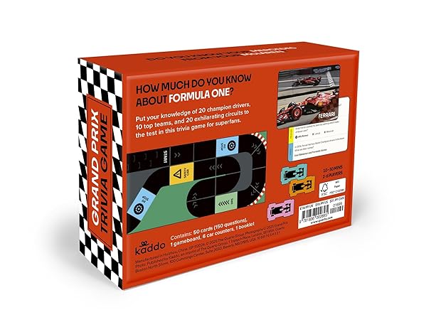 Grand Prix Trivia Game: Test your Formula-One knowledge