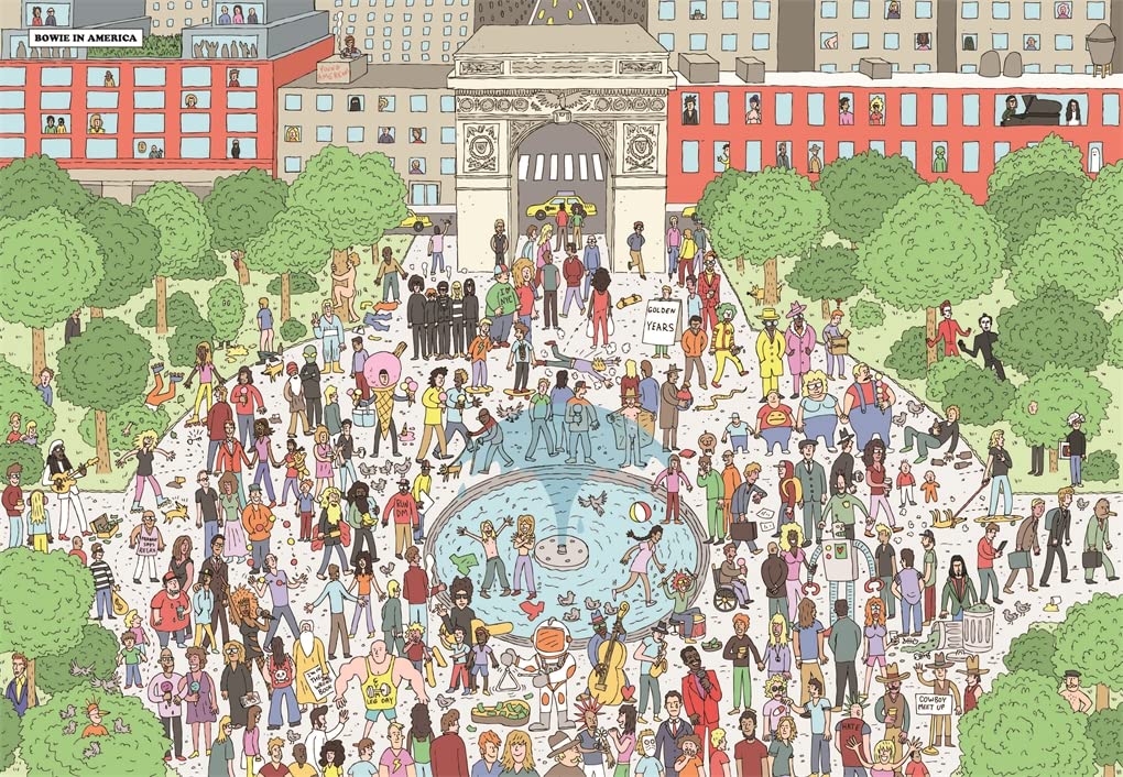 Where's Bowie? Search for David Bowie in Berlin, Studio 54, Outer Space and more…