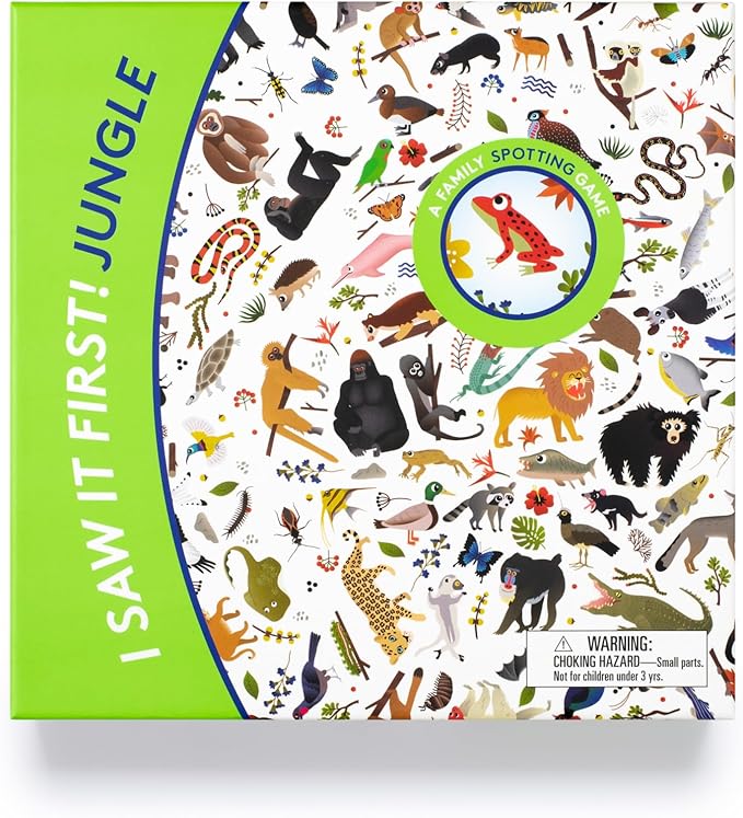 I Saw It First! Jungle: A Family Spotting Game