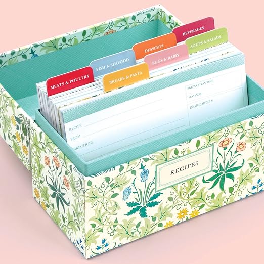 William Morris Recipe Box
