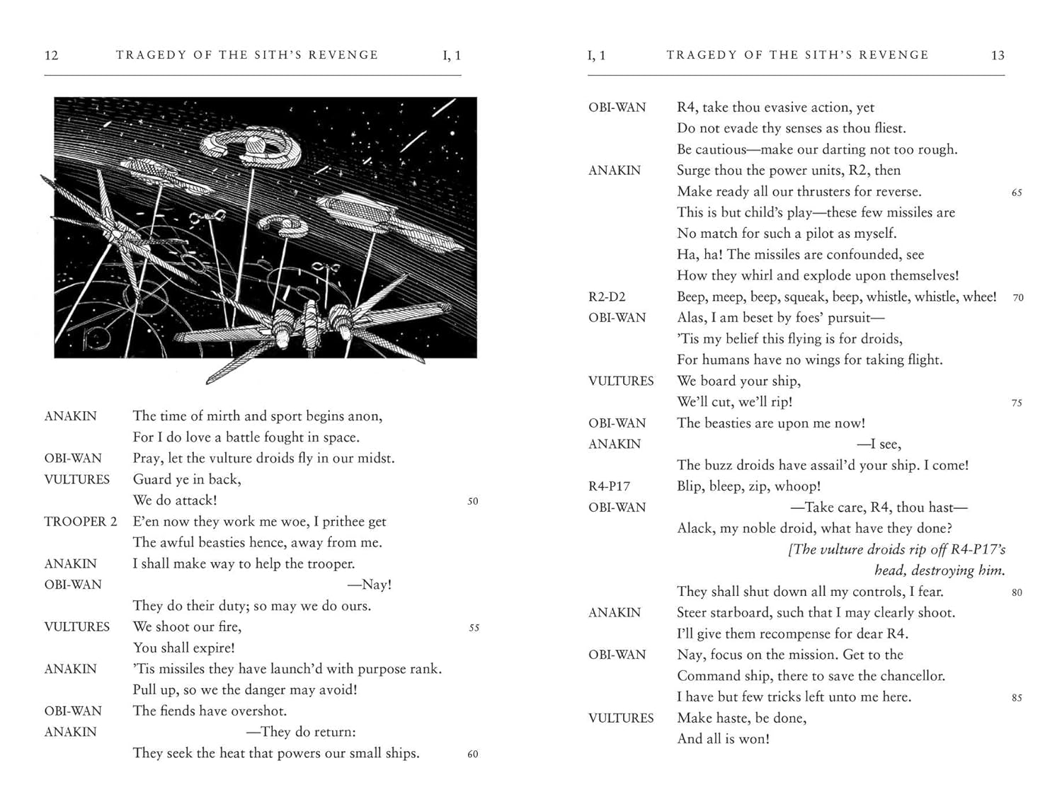 William Shakespeare's Tragedy of the Sith's Revenge: Star Wars Part the Third