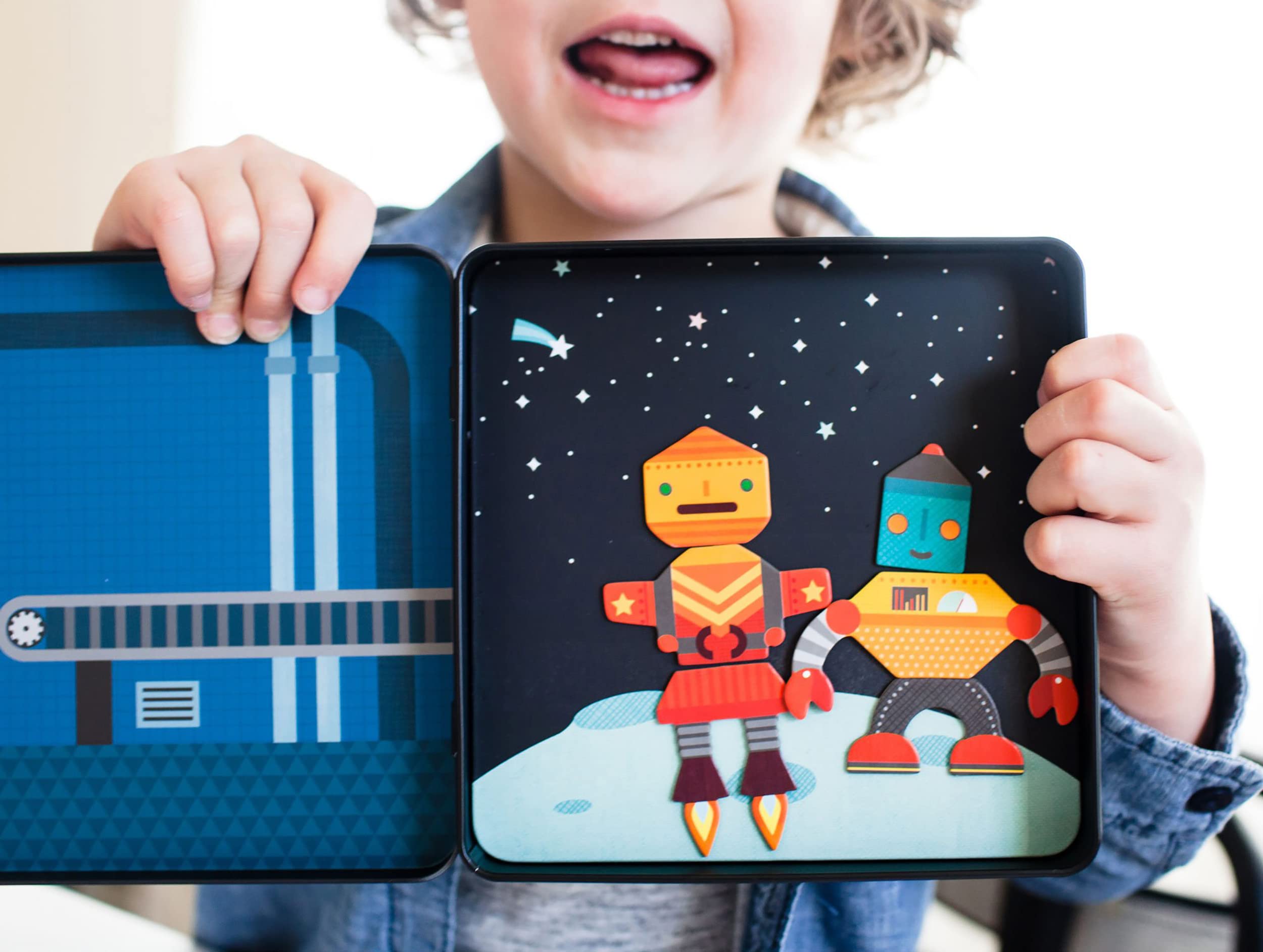Robot Remix On-The-Go Magnet Play Set
