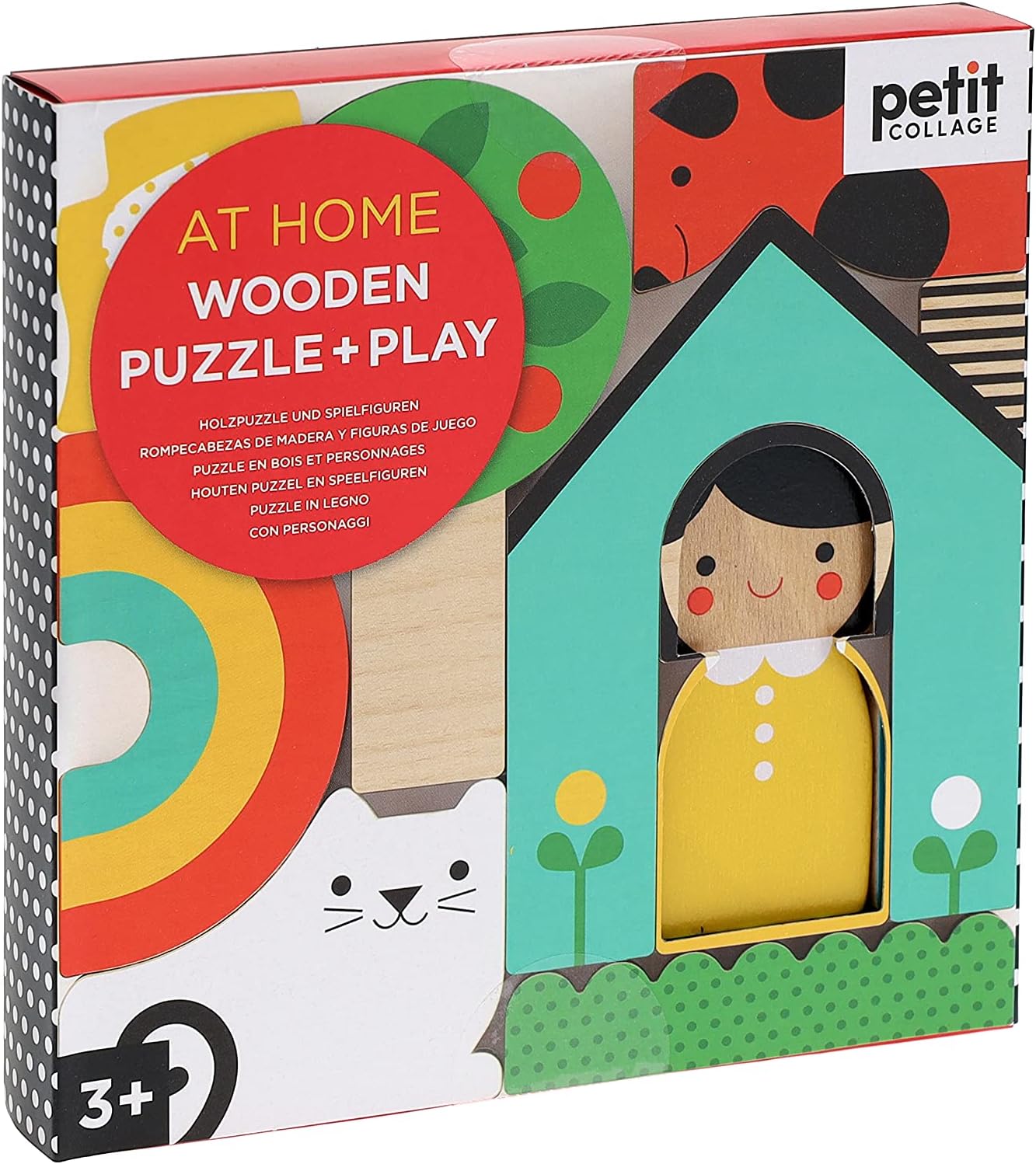 At Home Wooden Puzzle + Play