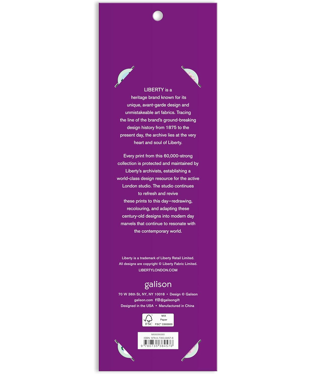 Liberty Artemis Shaped Bookmark