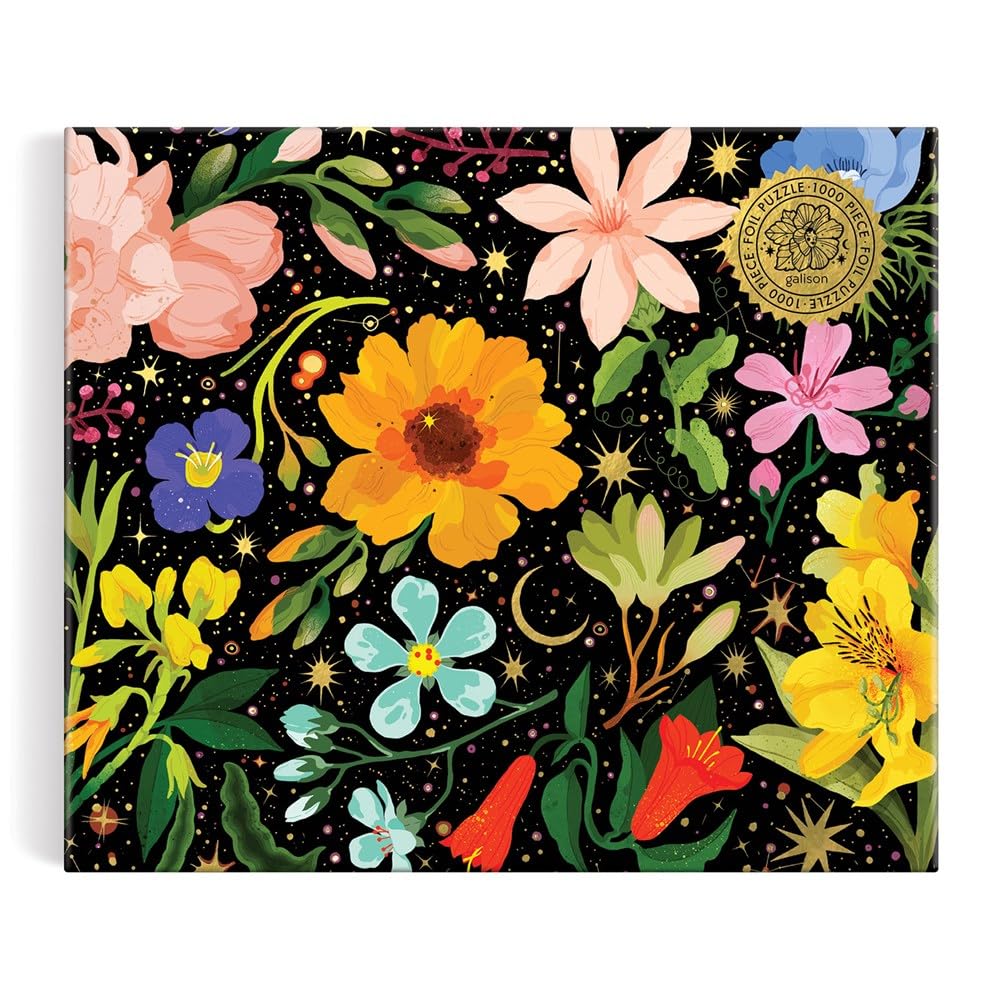 Intergalactic Flora Jigsaw Puzzle, Multicoloured, 1000 Pieces