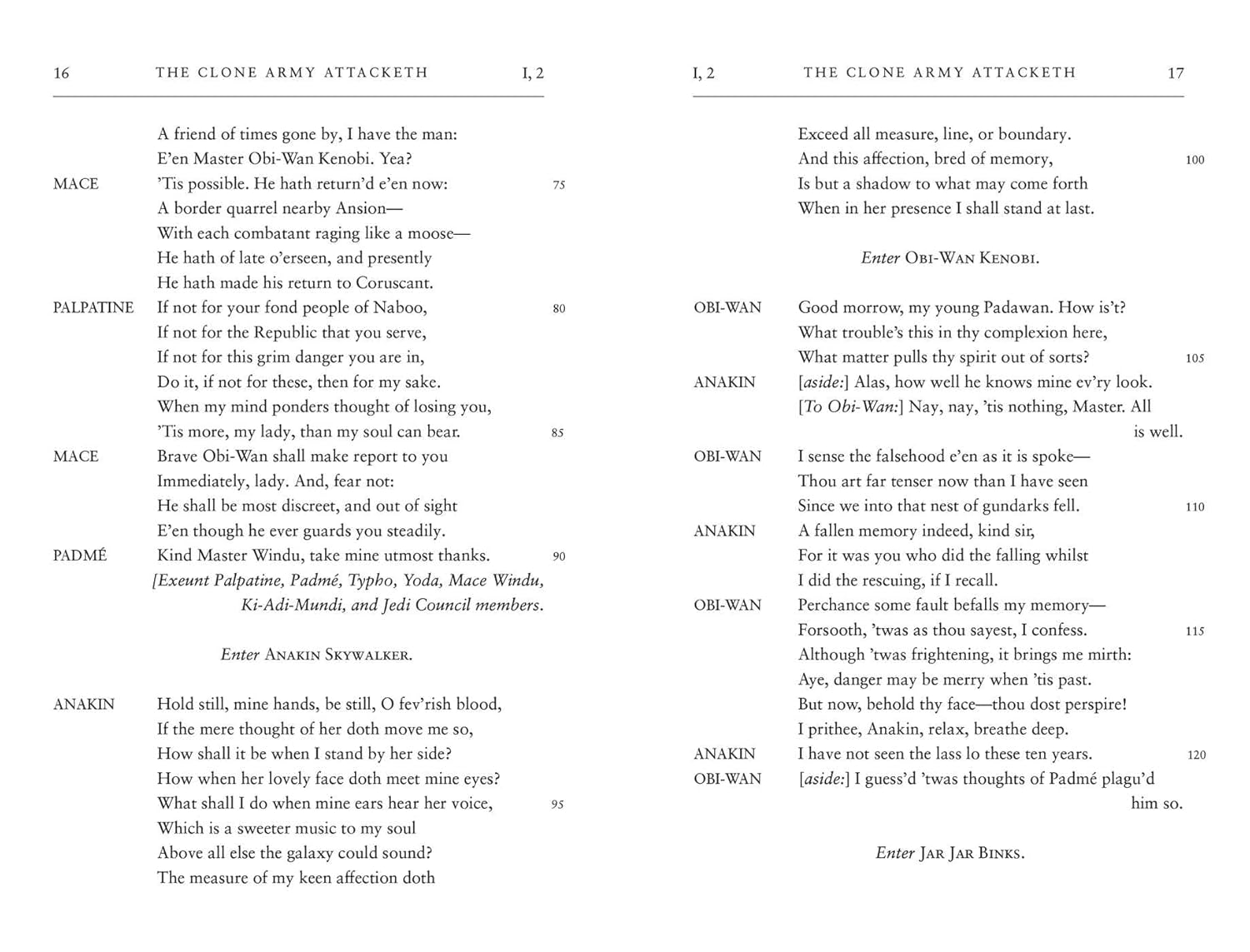 William Shakespeare's The Clone Army Attacketh: Star Wars Part the Second