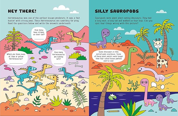 Glow-in-the-Dark Dinosaurs Sticker Activity Book (Glow-in-the-Dark Sticker Activity Book)