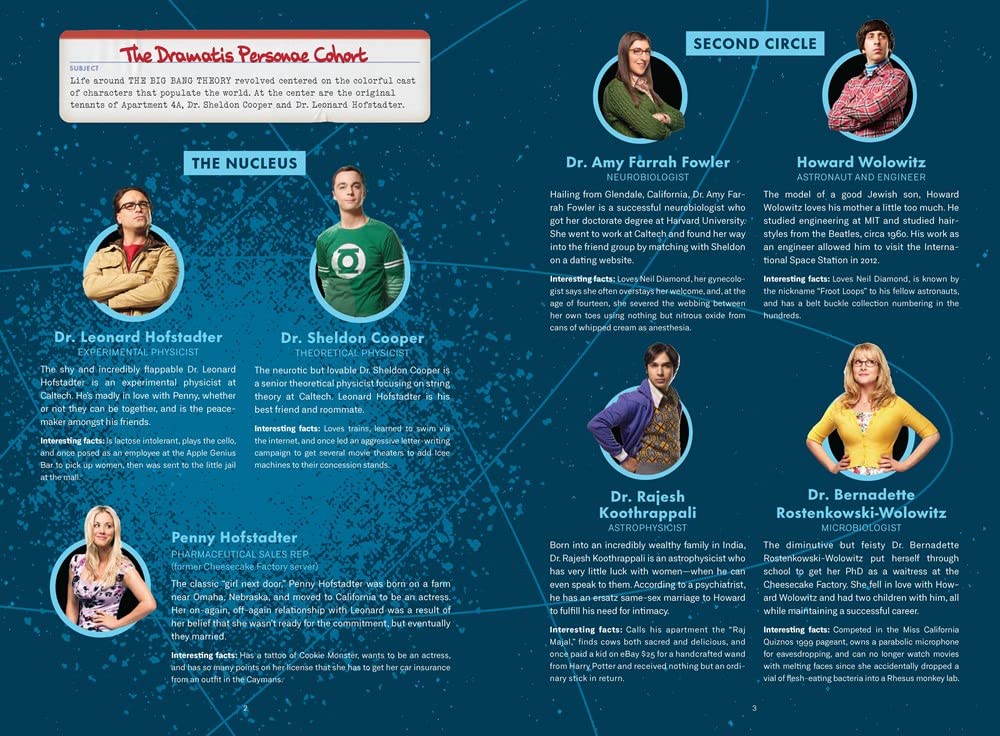 The Big Bang Theory Book of Lists