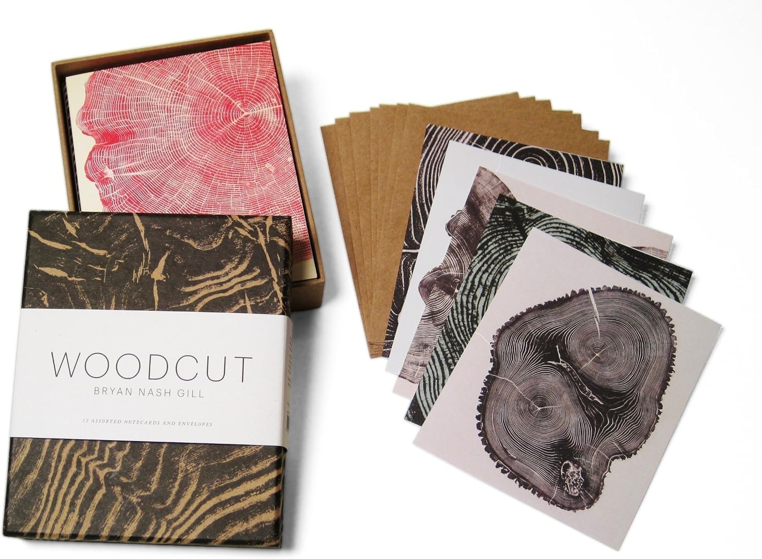 Woodcut Notecards: Notecards in box