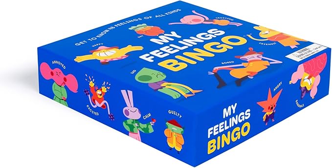 Laurence King My Feelings Bingo: Get To Know 48 Feelings of All Kinds