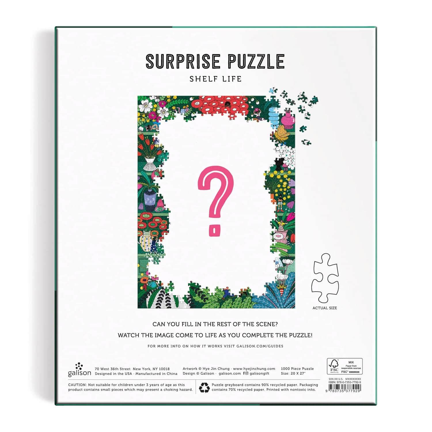 Shelf Life Surprise Jigsaw Puzzle, One Size