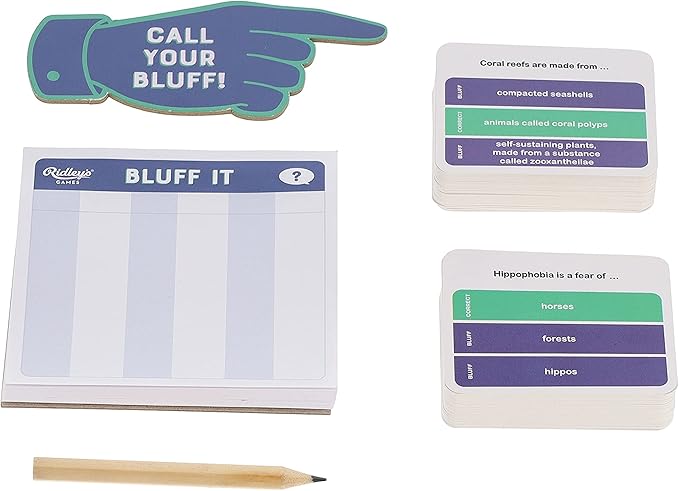 Bluff It Trivia Game