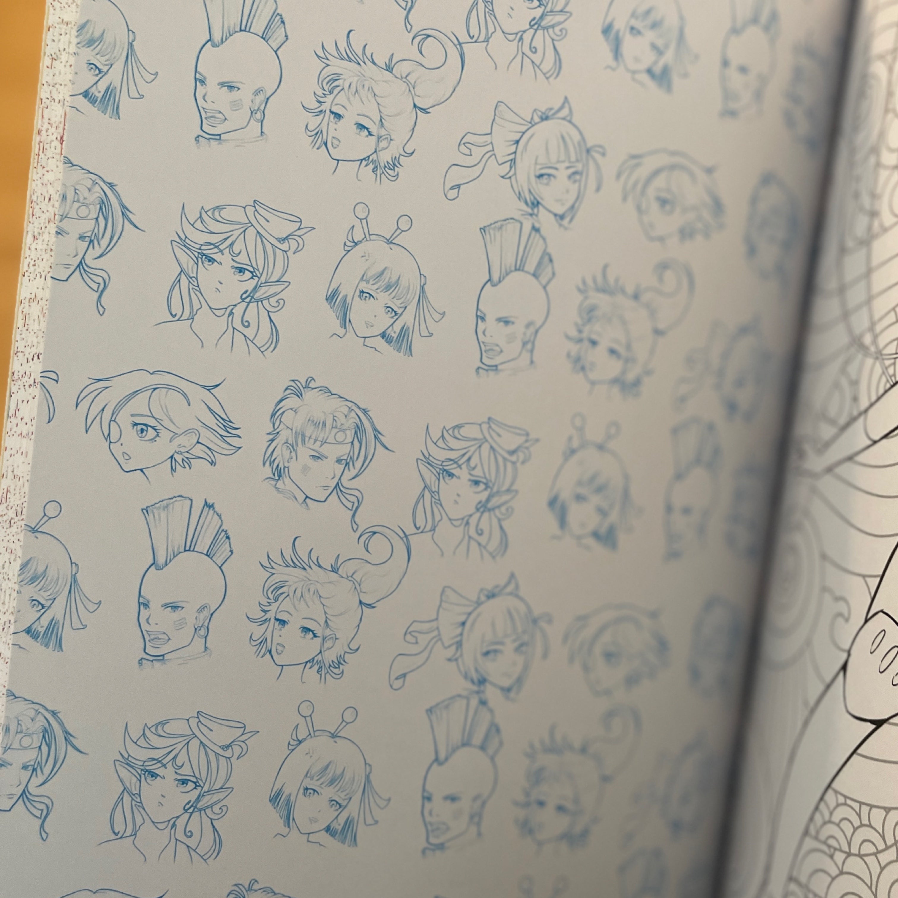 Manga World Coloring: Color your way through cool original manga art!