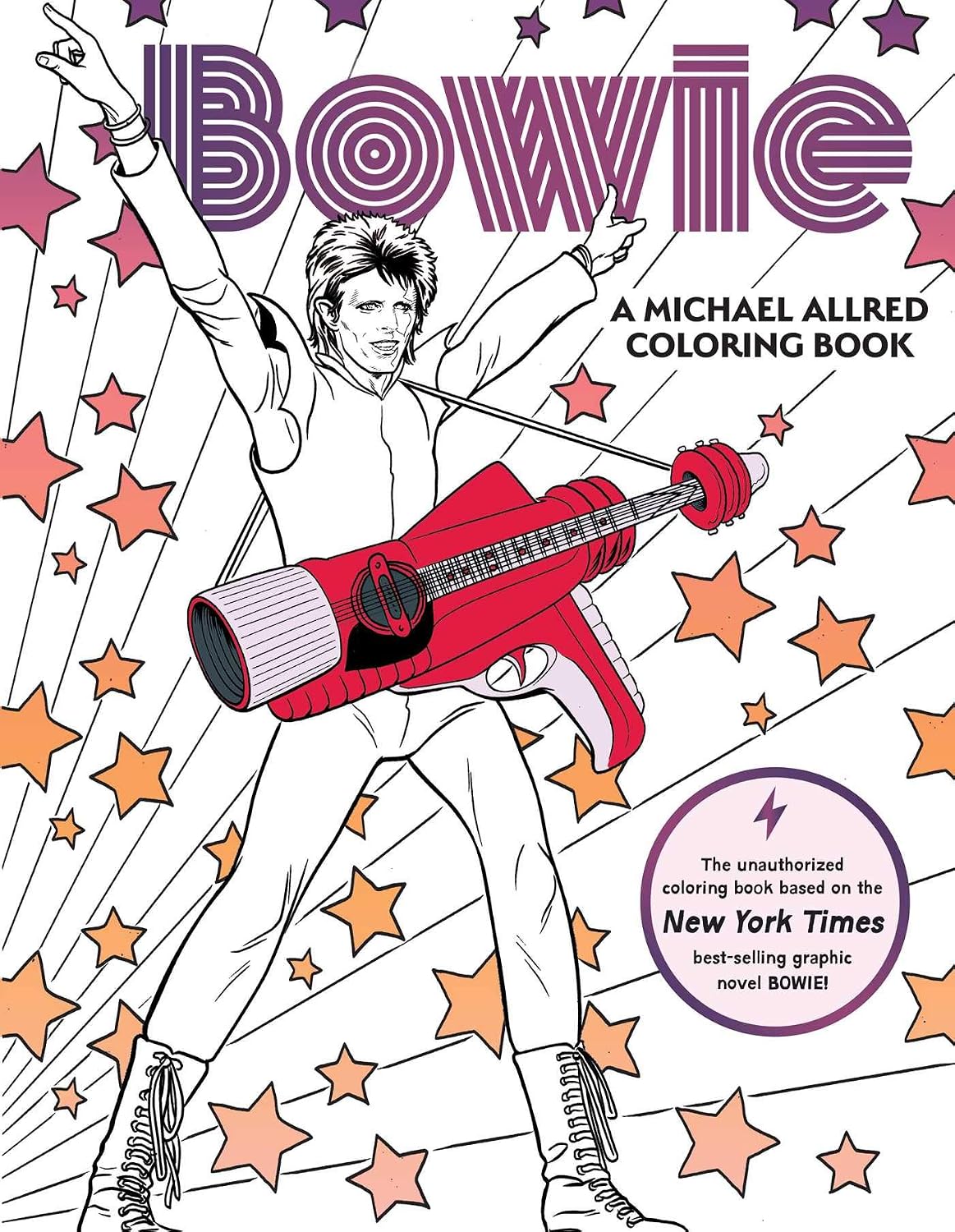 BOWIE: A Michael Allred Coloring Book: The Unauthorized Coloring Book