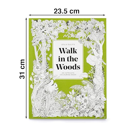 Leila Duly's Walk in the Woods: An Intricate Colouring Book
