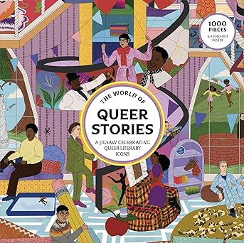 The World of Queer Stories: A 1000-piece jigsaw celebrating LGBTQ+ literary icons Puzzle – 7 Aug. 2025