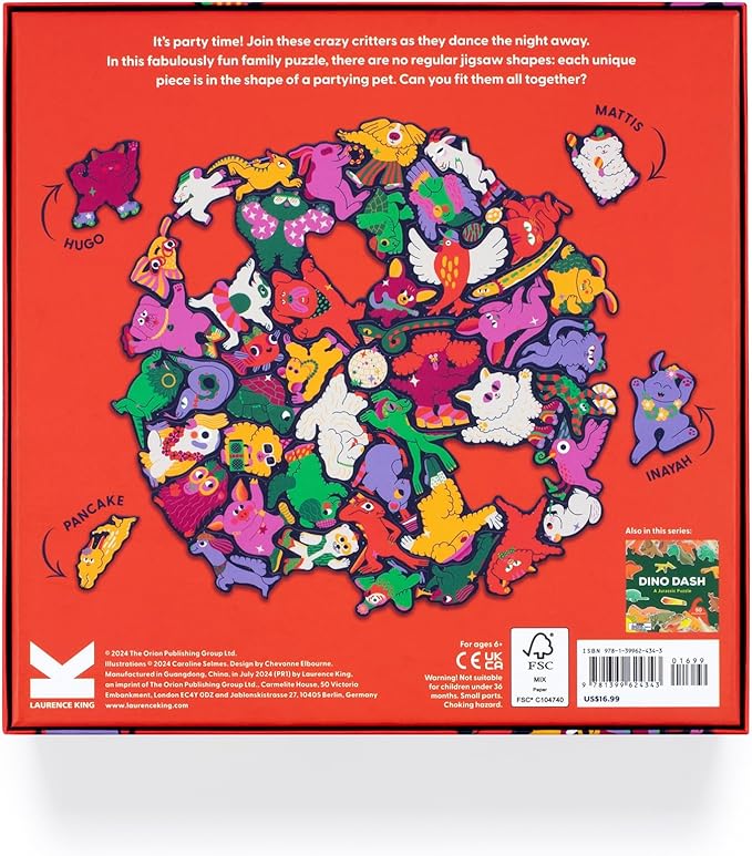 Pet Party - a shaped pieces puzzle