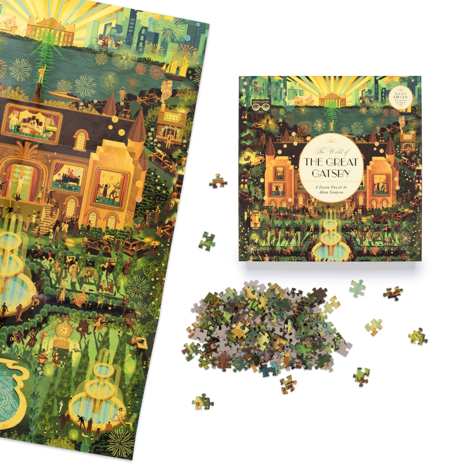 The World of the Great Gatsby Puzzle: 1000 Piece Jigsaw