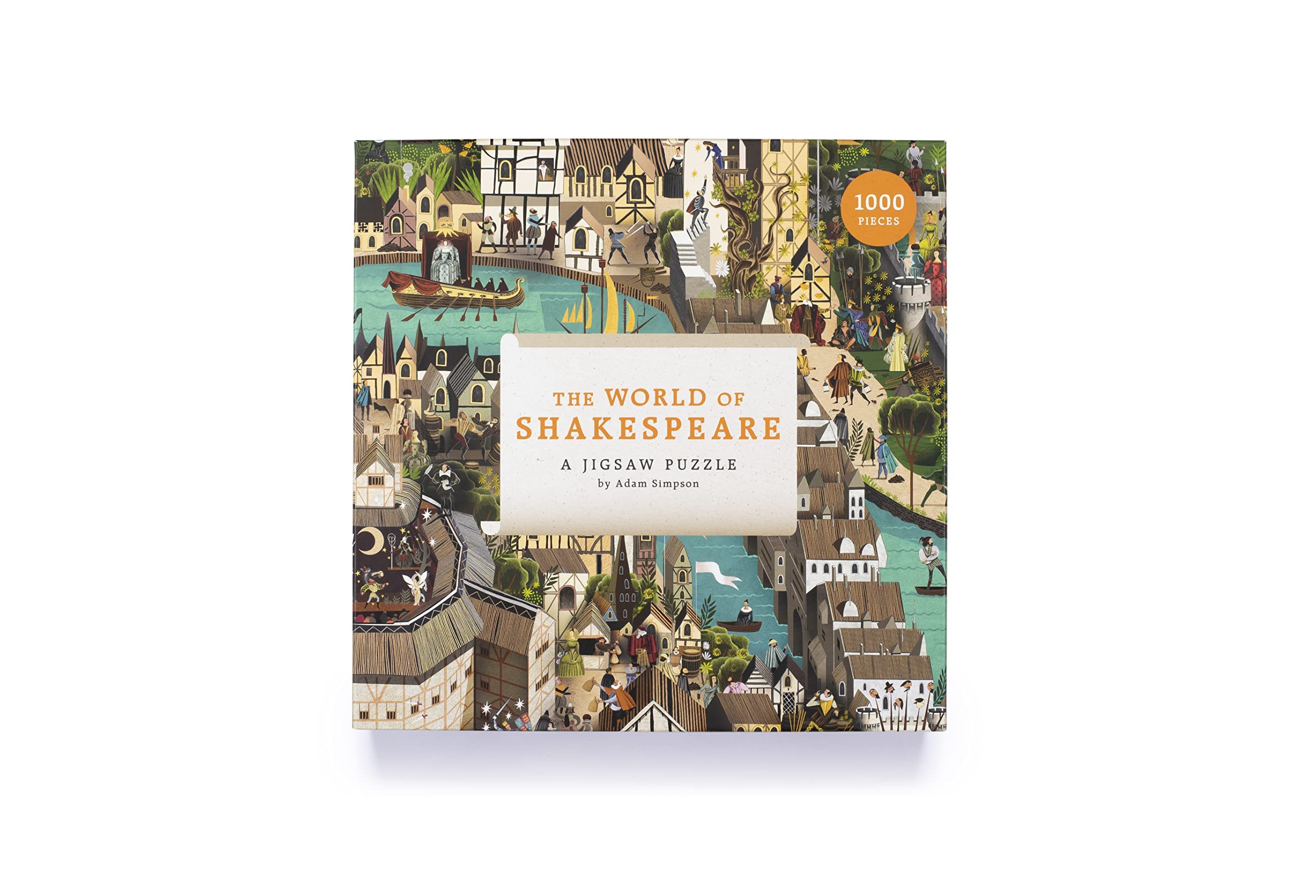 The World of Shakespeare: 1000 Piece Jigsaw Puzzle