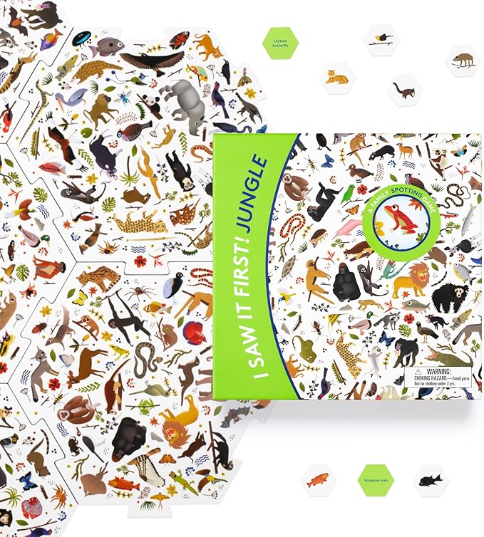 I Saw It First! Jungle: A Family Spotting Game