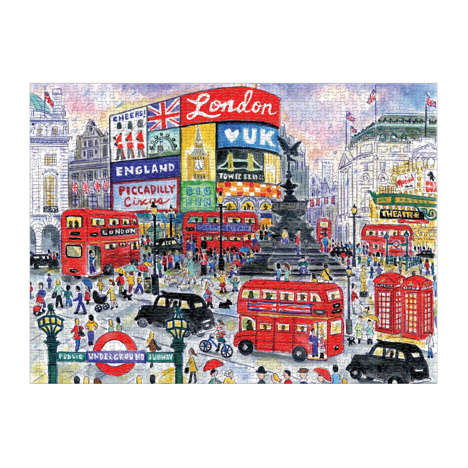London By Michael Storrings 1000 pc Puzzle (Michael Storrings London)