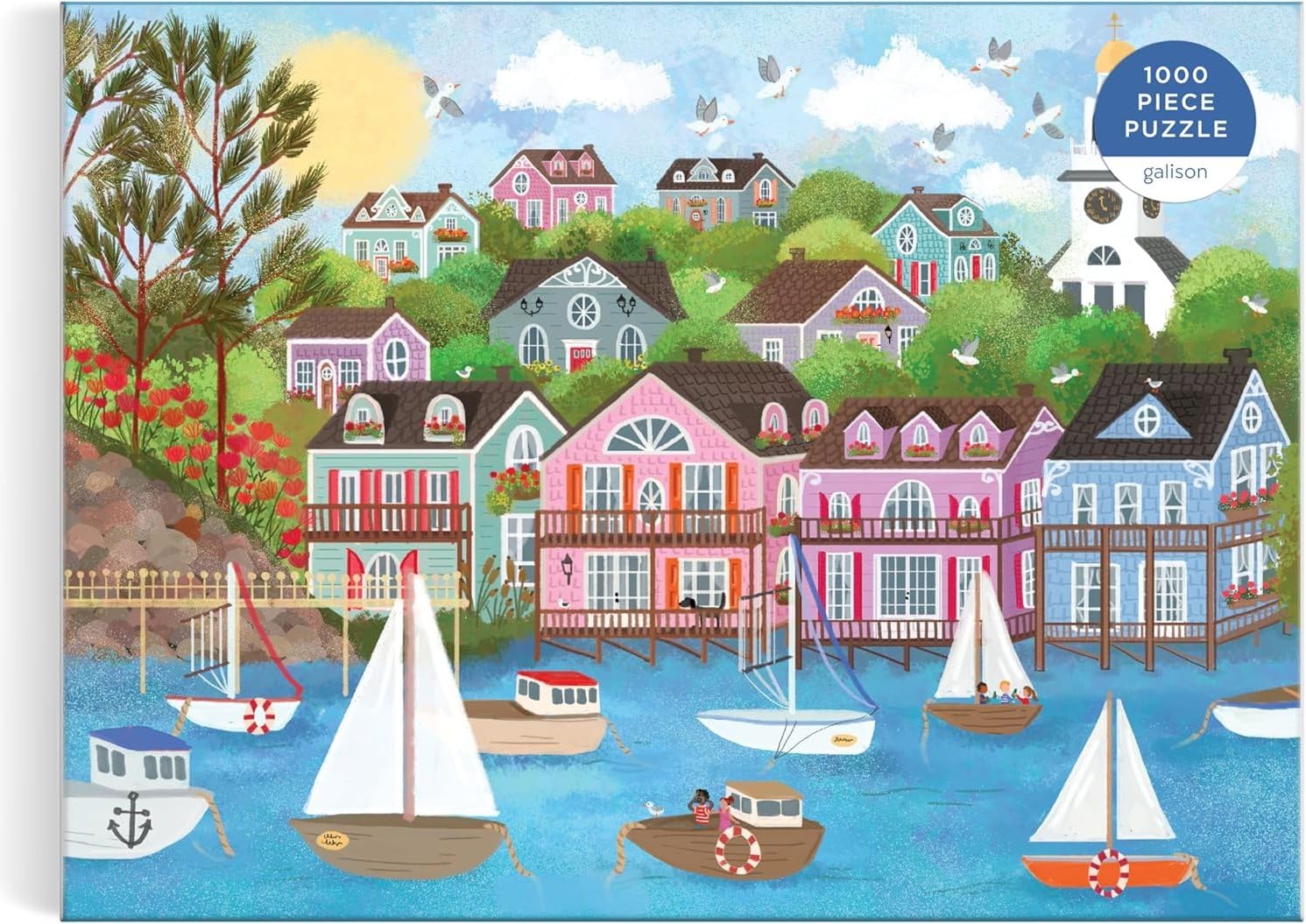 Harbor by the Sea 1000 Piece Puzzle