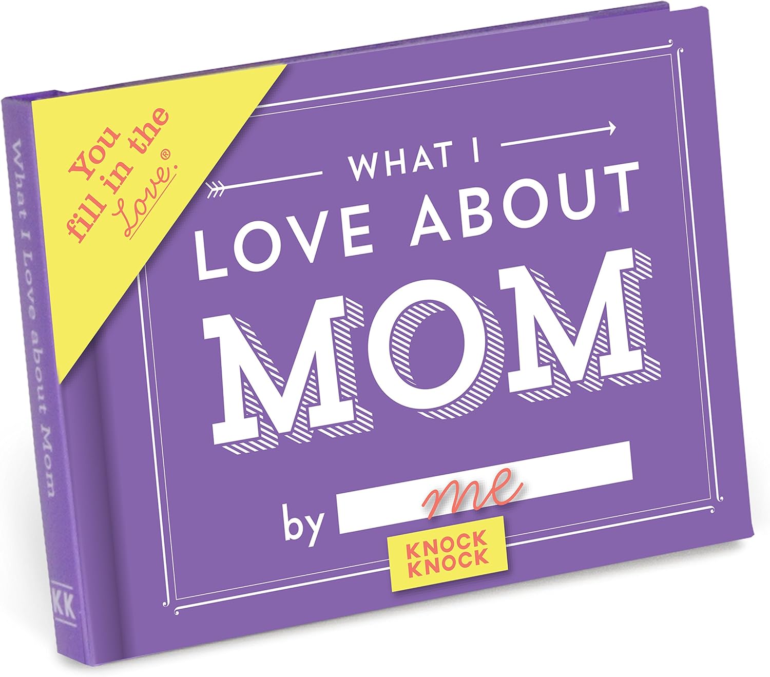 What I Love about Mom Fill in the Love Book Fill-in-the-Blank Gift Journal