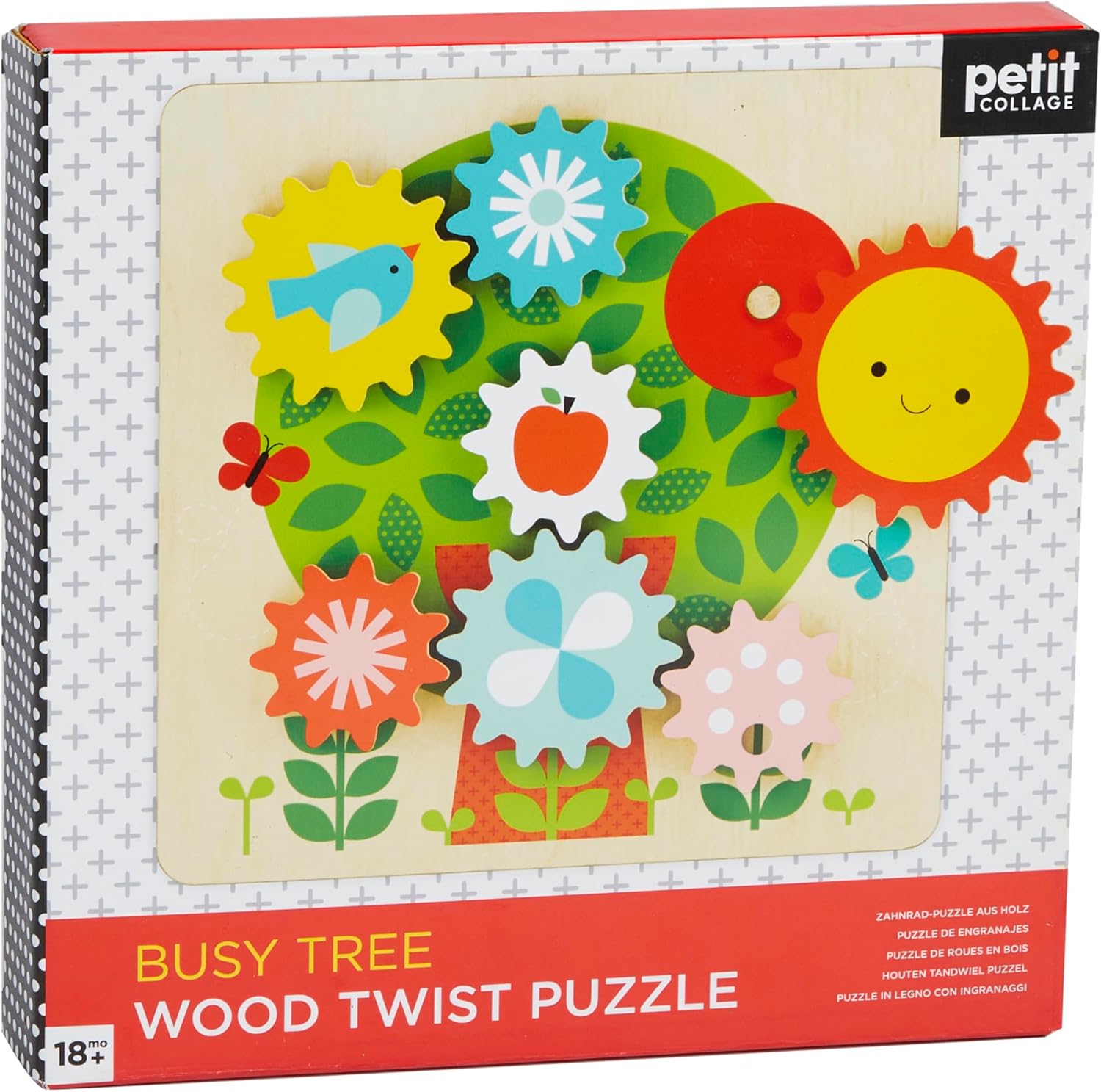 Busy Tree Wooden Twist Puzzle