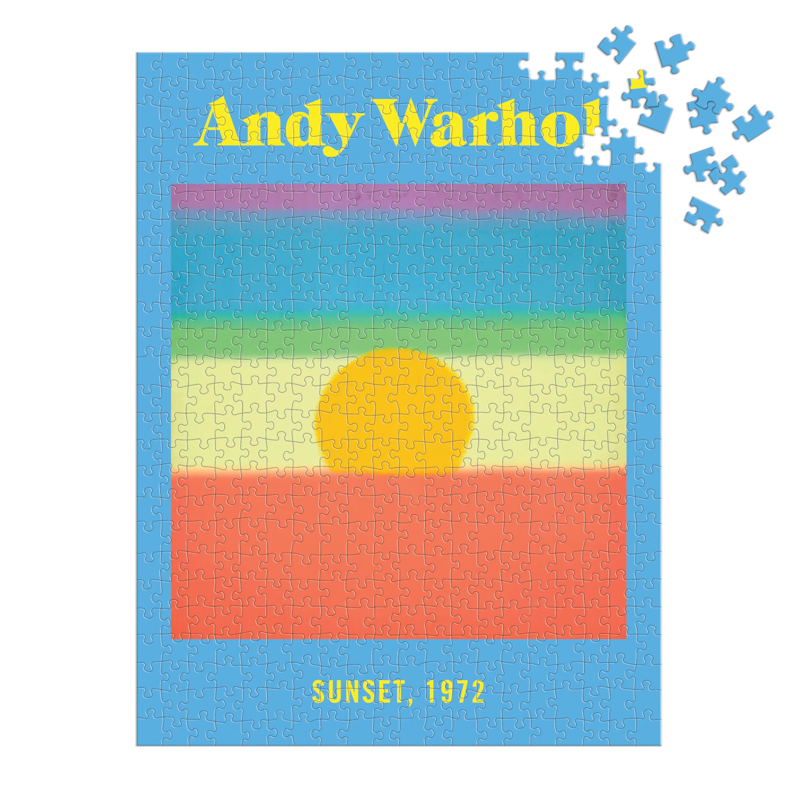 Andy Warhol Sunset 500 Piece Book Puzzle