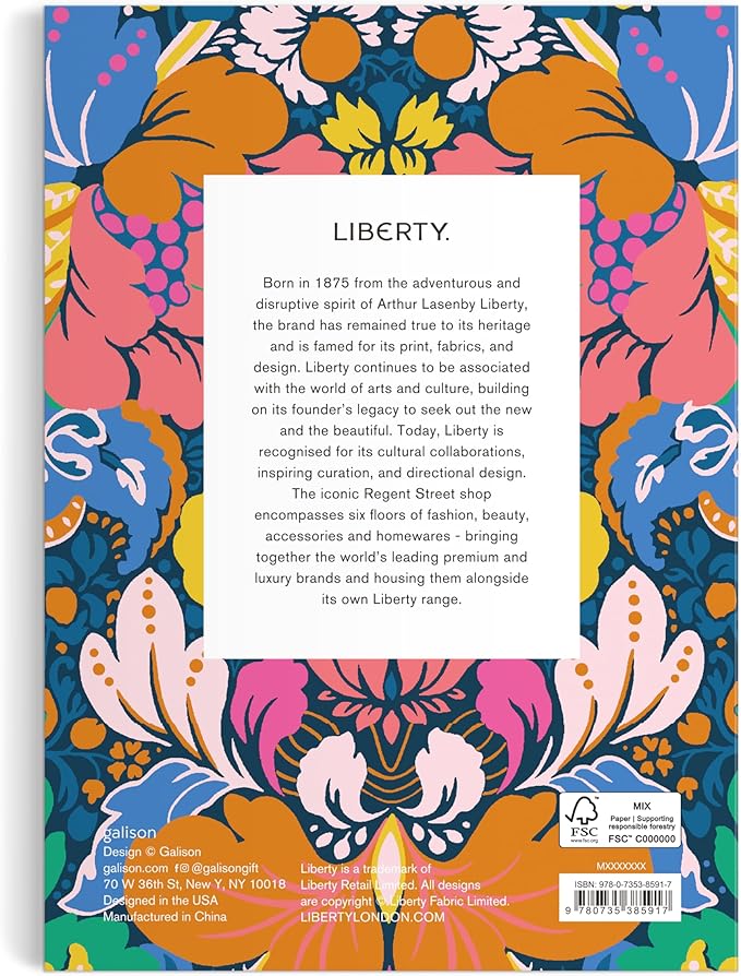Liberty Glastonbury Premium A5 Journal