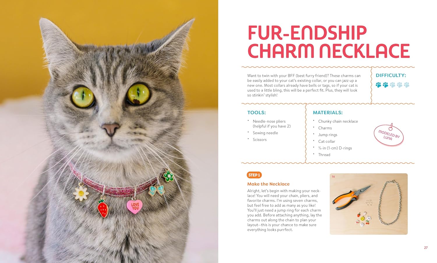 Crafting for Your Cat: 25 Playful Projects for You and Your Feline Friends