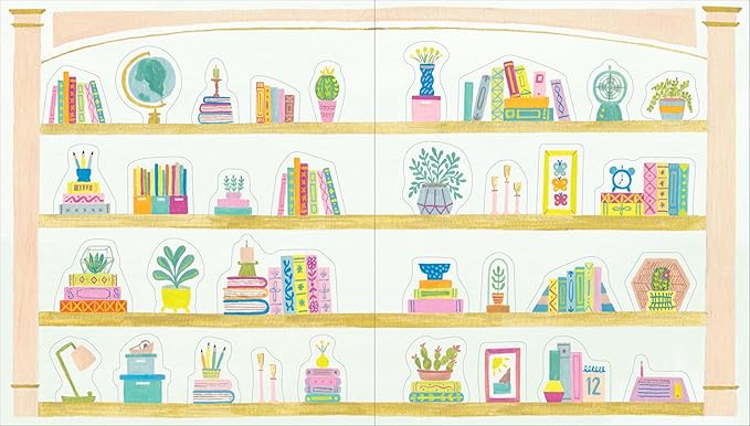 A Book Lover's Sticker Book