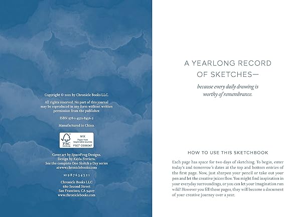 Horizons One Sketch a Day: A Visual Journal