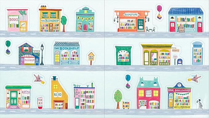 A Book Lover's Sticker Book