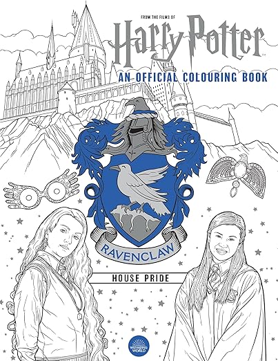 Harry Potter: Ravenclaw House Pride: The Official Colouring Book