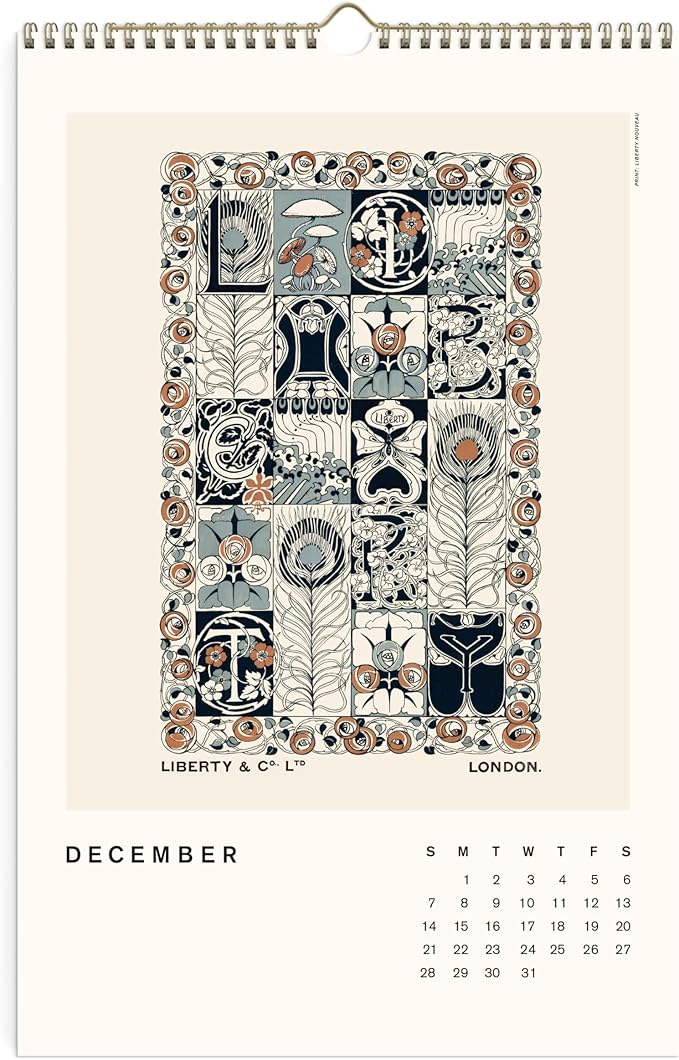Liberty 2025 Wall Calendar